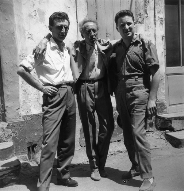 Lucien Clergue, Cocteau & Jean Marie Magnan, Arles 1958