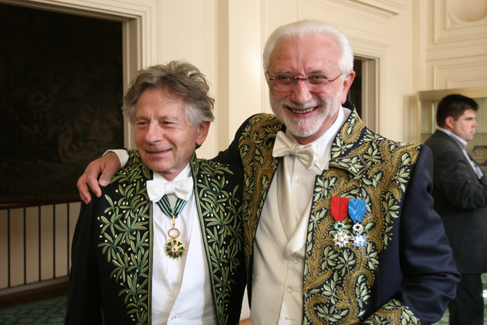 Lucien Clergue & Roman Polanski, Paris 2009